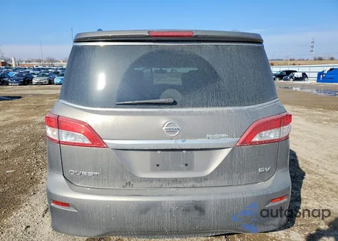 2017 Nissan Quest Sv from USA, damaged, VIN JN8AE2KP4H9165105